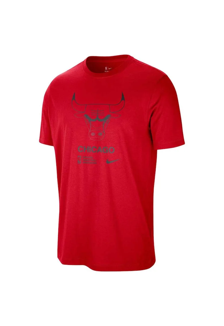 Tricou sport barbati  Chicago Bulls, rosu, bumbac
