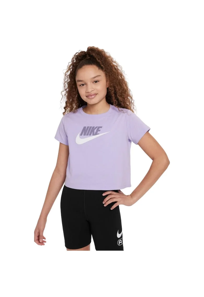 Tricou  Crop Futura 34678, Violet