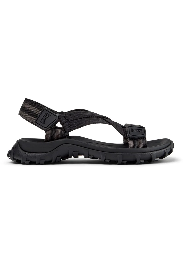 Sandale cu inchidere velcro Drft Trail, Negru/Gri