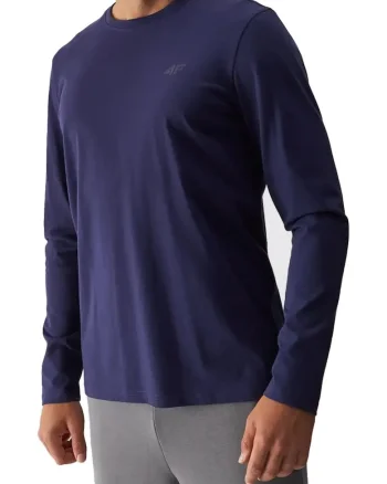 Bluza cu maneca lunga cu detaliu logo
