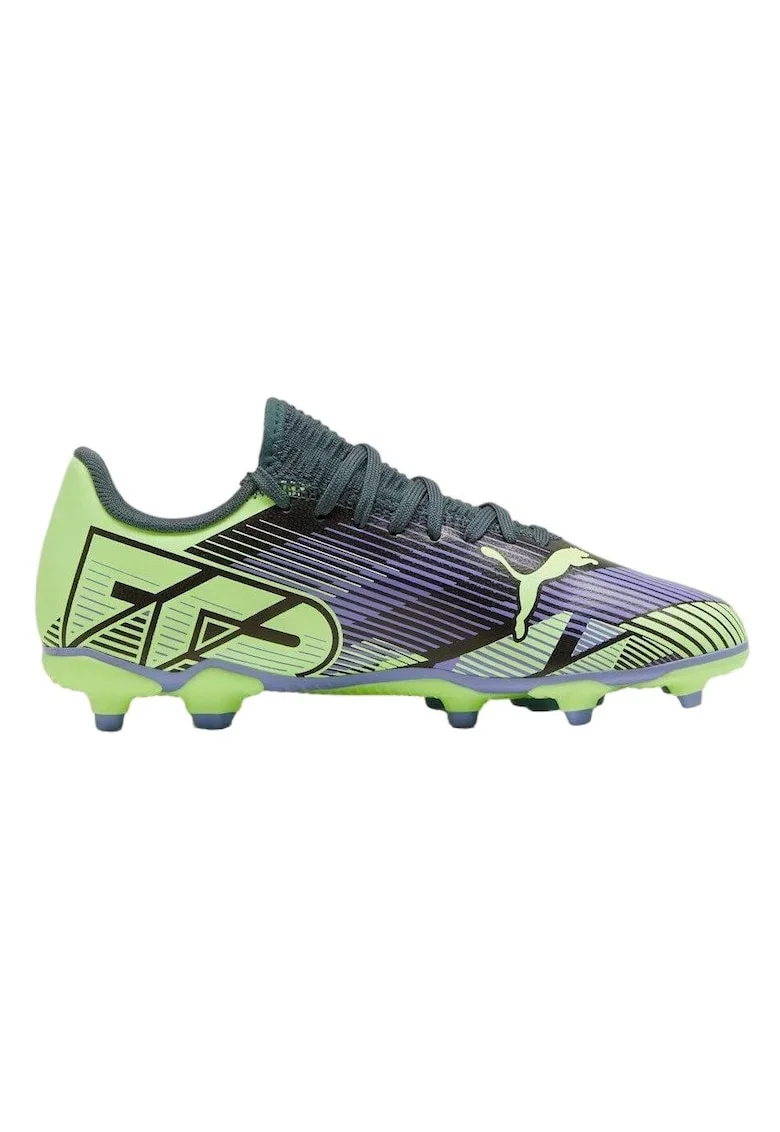 Pantofi sport barbati Future 7 Play Fg ag,  Sintetic, Albastru/Verde,