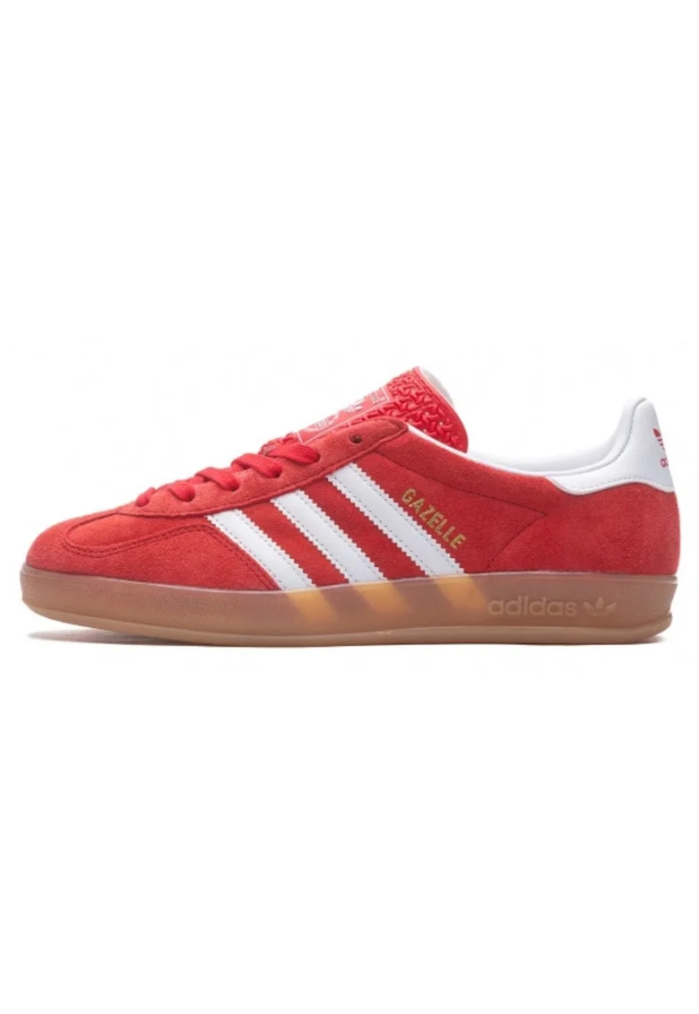 Pantofi sport copii  Gazelle Better Scarlet, rosu/alb