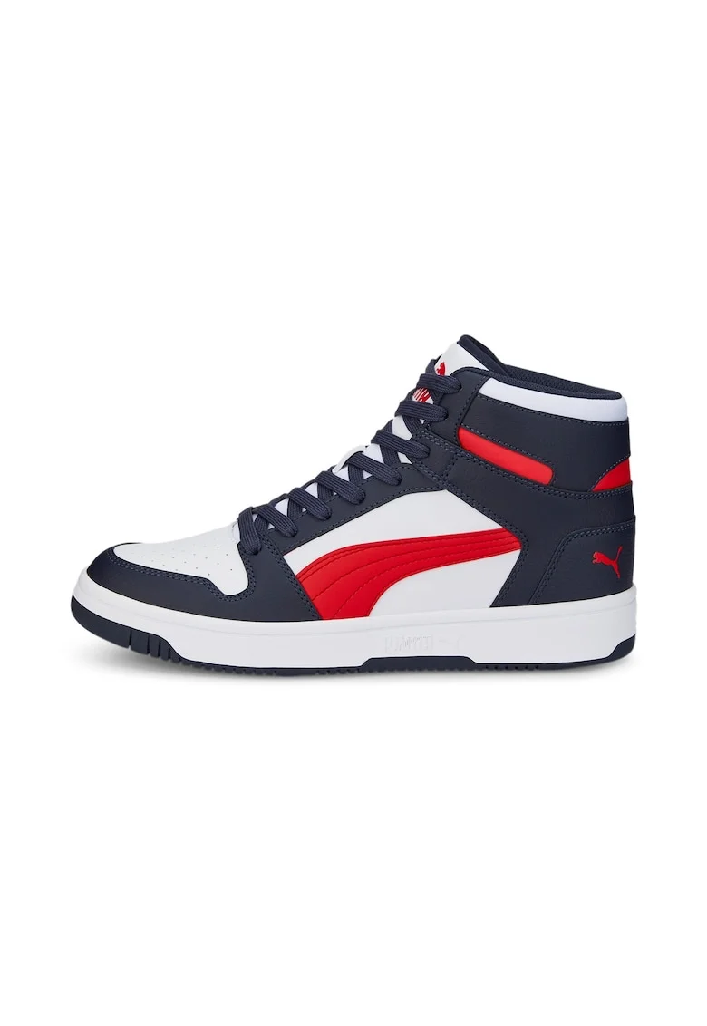 Pantofi cu profil inalt din piele ecologica Rebound,