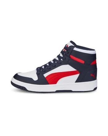Pantofi cu profil inalt din piele ecologica Rebound,