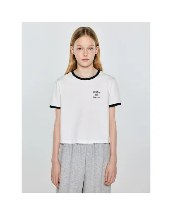 Tricou crop la baza gatului