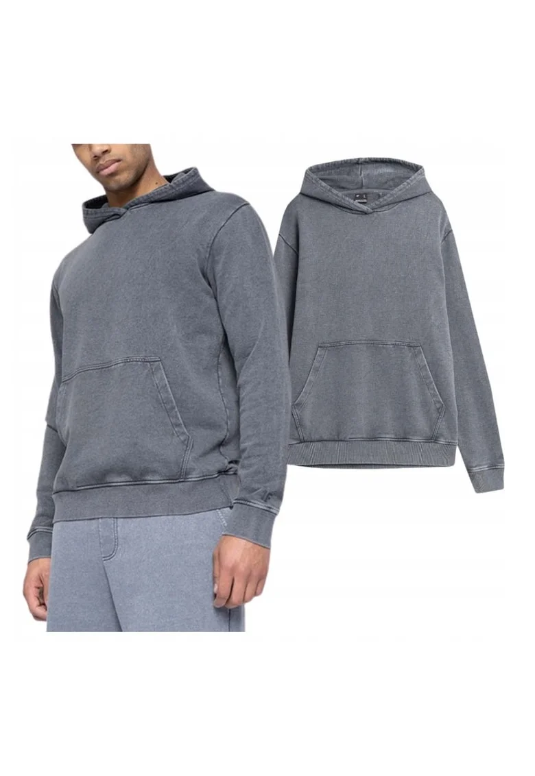 Hanorac sport pentru barbati,  Bumbac, Gri,