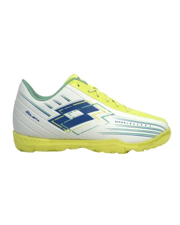 Ghete fotbal copii  Solista 700 VIII TF JR, sintetic, talpa TURF, usoare, multicolor,