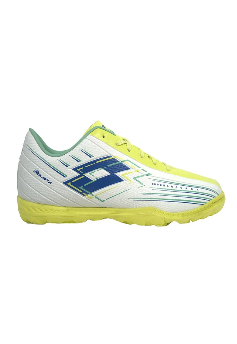 Ghete fotbal copii  Solista 700 VIII TF JR, sintetic, TURF, confortabile, pentru gazon artificial