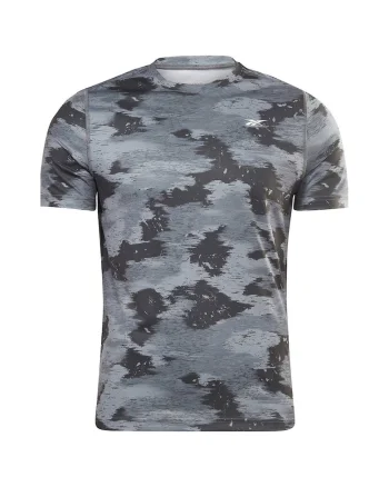 Tricou sport barbati HT1689,  Poliester, Gri,
