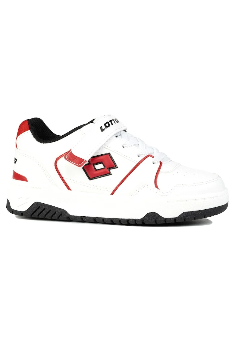 Pantofi sport copii,  BOXSCORE K, alb, sintetic, sistem inchidere Velcro