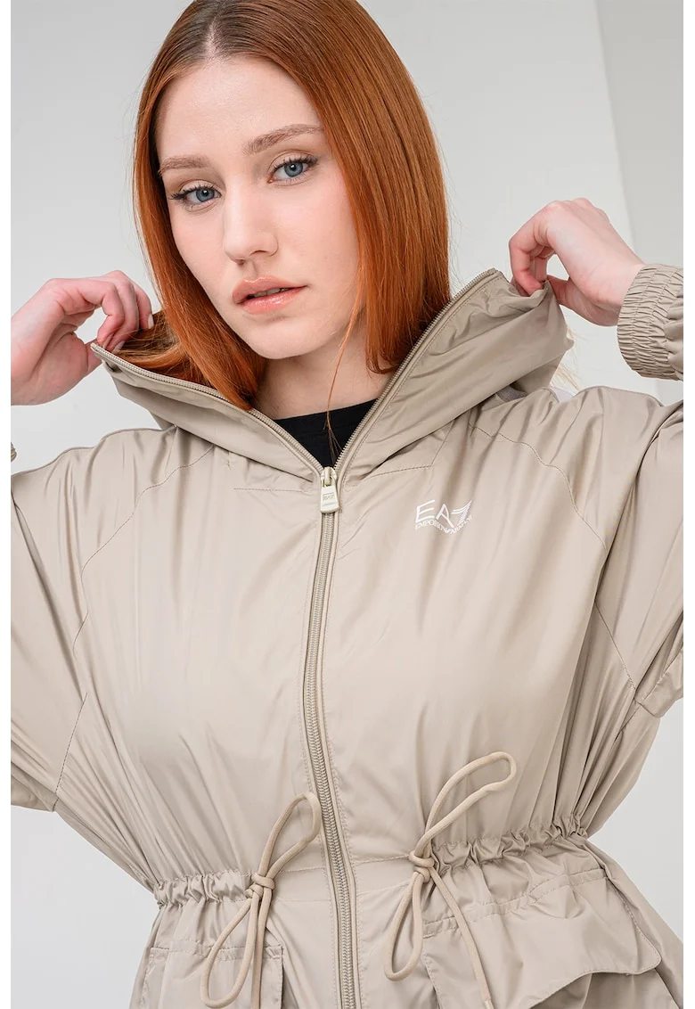 Jacheta cu buzunare laterale Natural Ventus, Grej
