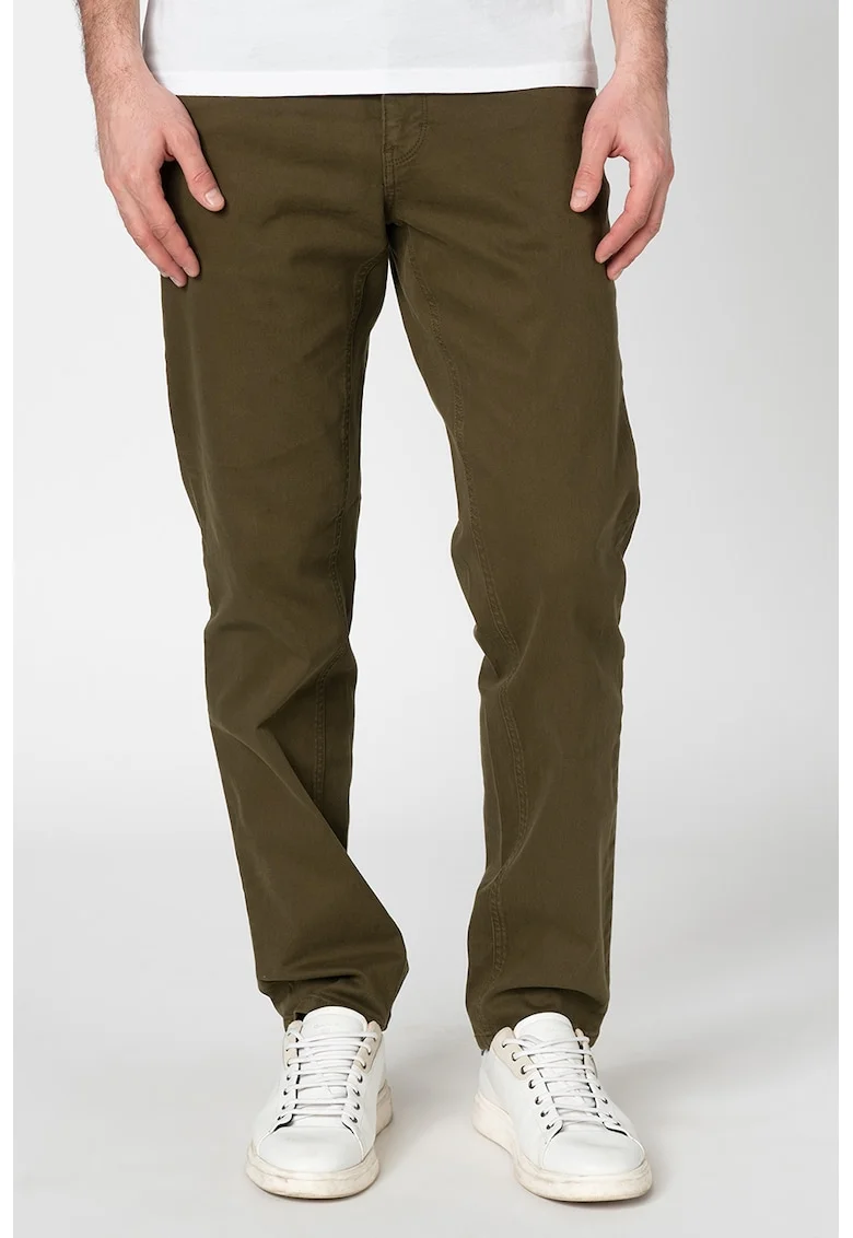 Pantaloni regular fit Marmul, Kaki