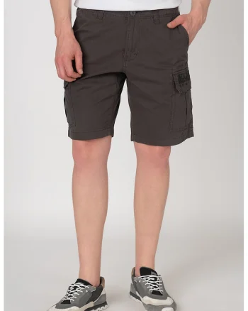 Pantaloni scurti cargo Naama, Gri inchis