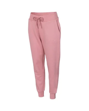 Pantaloni sport dama,  Bumbac, Roz