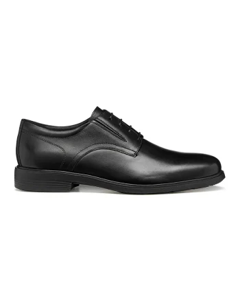 Pantofi derby de piele Dublin, Negru