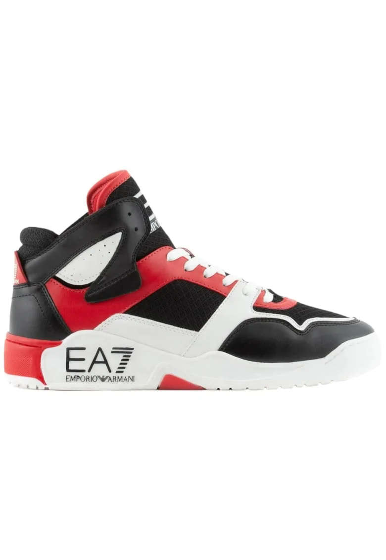 Pantofi sport  EA7 Basked Mid Summer, XK331-X8Z039-S915 33508, Negru