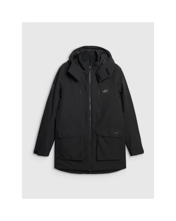 Jacheta de iarna cu membrana 8000 pentru barbati - negru, Negru