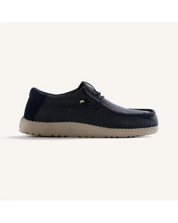 Pantofi loafer din material textil Masbate Wallabee, Bleumarin