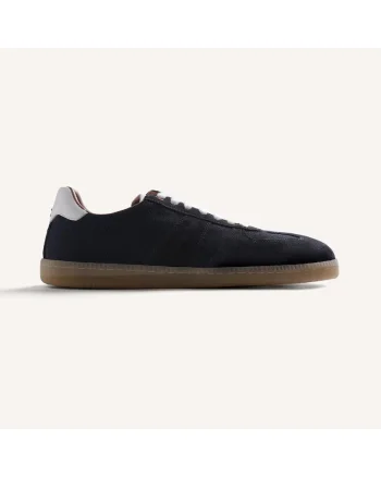 Pantofi sport Rongo Llow-cut din piele intoarsa, Albastru ultramarin