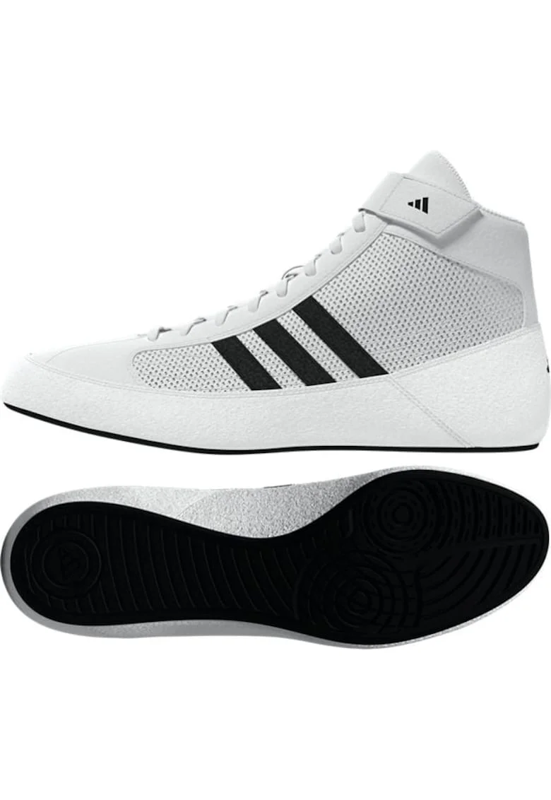 Ghete de lupte  piele ecologic, Alb/Negru