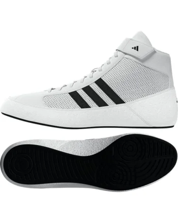 Ghete de lupte  piele ecologic, Alb/Negru
