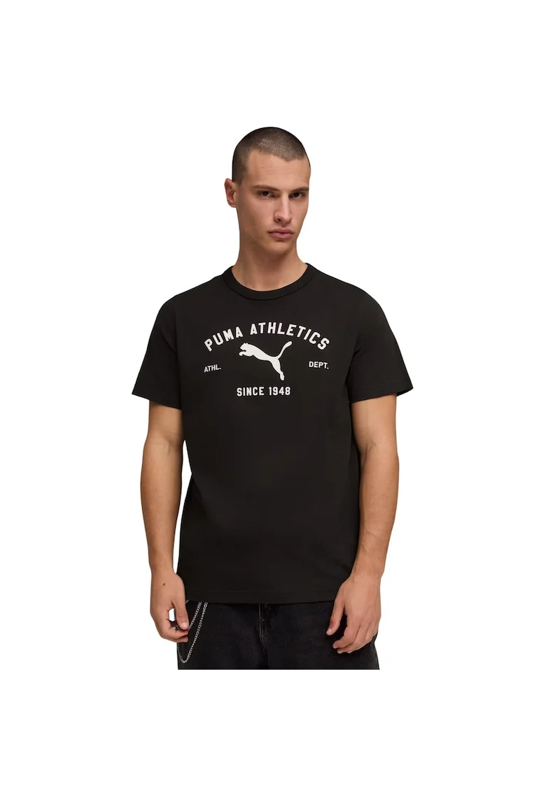 Tricou sport barbati  Class Graphic Tee, negru, croiala moderna