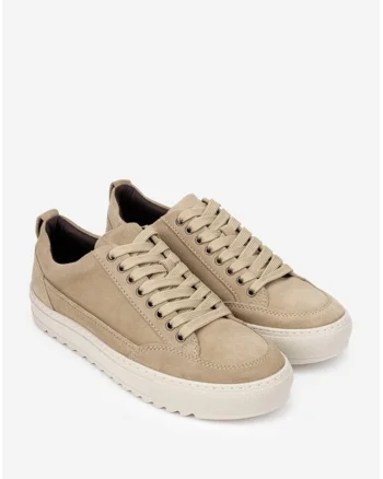 Pantofi barbati din piele intoarsa marodwqfwq, Maro deschis