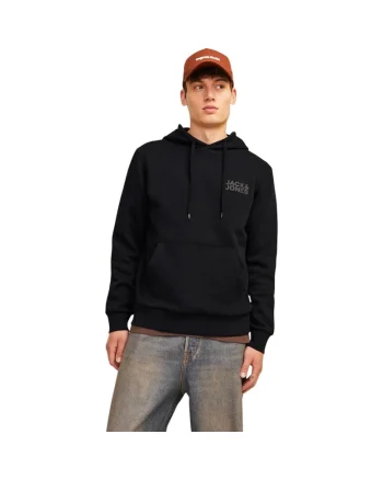 Hanorac JACK &JONES Corp Logo SP Negru, Negru
