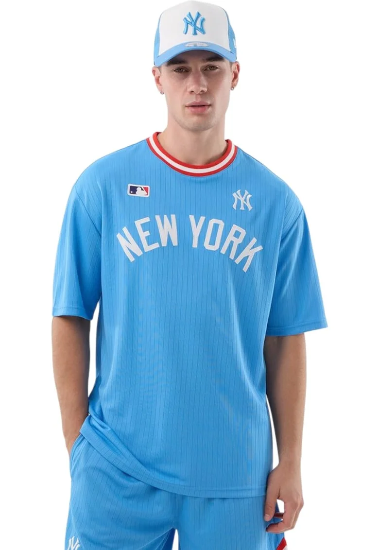 Tricou  MLB Arch Tee NY Yankees 61523, Albastru