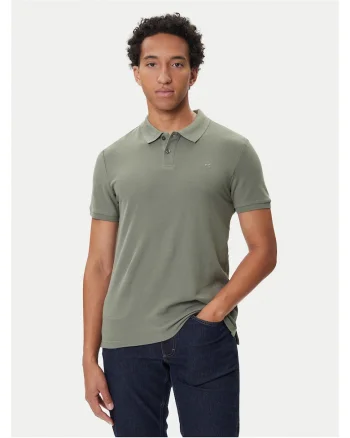 Tricou barbati  verde, bumbac