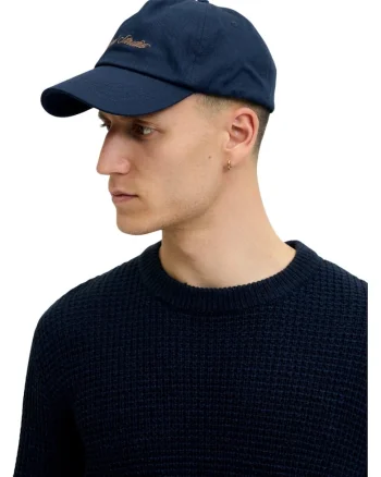 Sapca JACK &JONES Frame Norrebro 61338, Albastru deschis