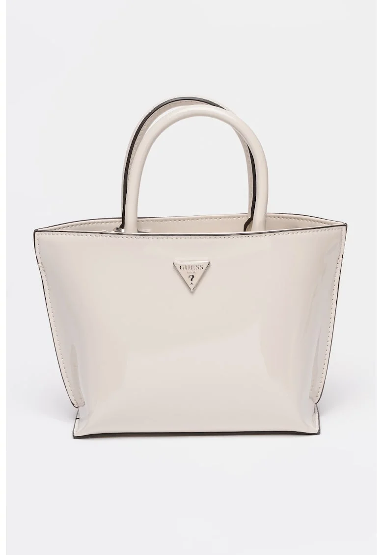 Geanta tote cu model uni Arnela, Grej