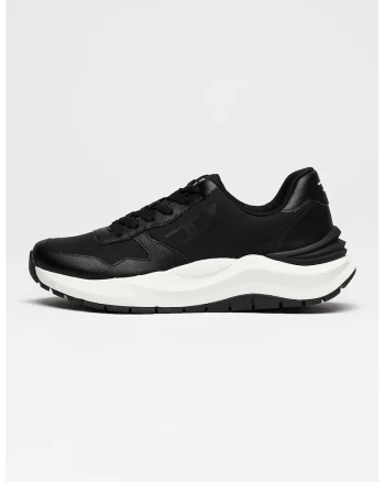Pantofi sport S-Speedy cu garnituri din piele, Rosu/Negru/Alb murdar