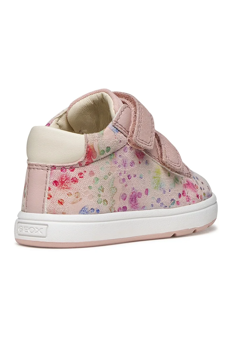 Pantofi sport Biglia cu model floral si velcro, Multicolor