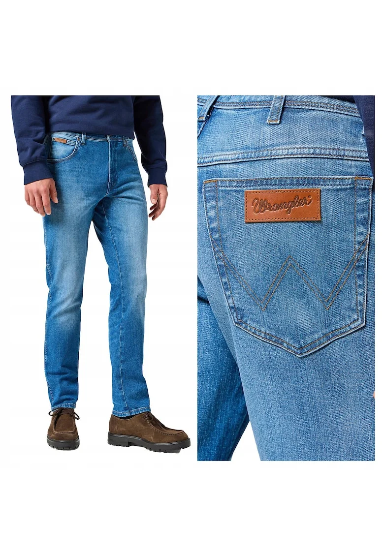 Blugi Dama,  Prairie Blue, Slim Fit, Talie Inalta, 5 Buzunare, Fermoar, Lungi, Bumbac, W30-L34 US, Albastru