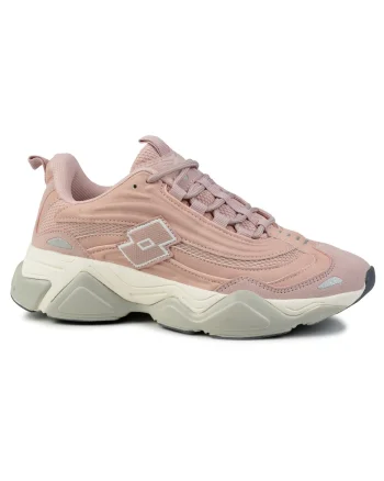 Pantofi sport,  unisex, roz, material textil