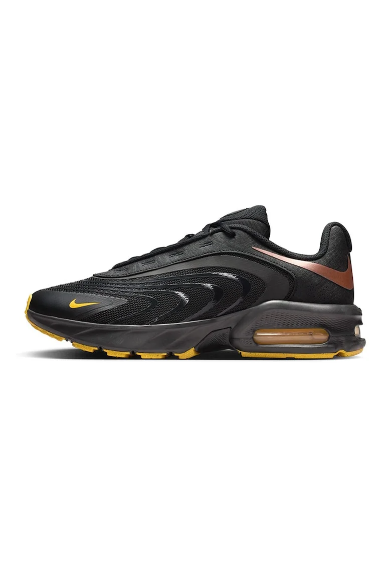 Pantofi Air Max low-cut, Negru/Maro pamantiu