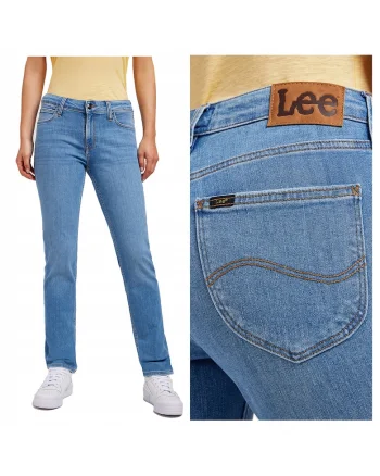 Blugi Dama,  Elly, Skinny Fit, Talie Medie, 5 Buzunare, Fermoar, Lungi, Bumbac, Albastru, Albastru