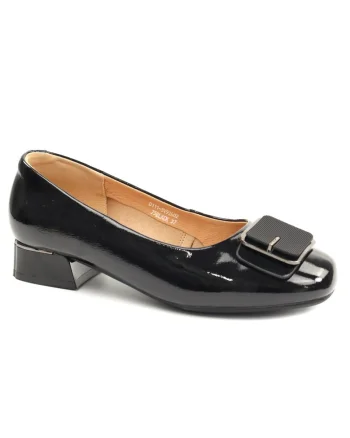 Pantofi dama D111 3V92602 75, Negru