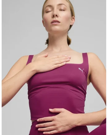 Top crop pentru antrenament, Violet