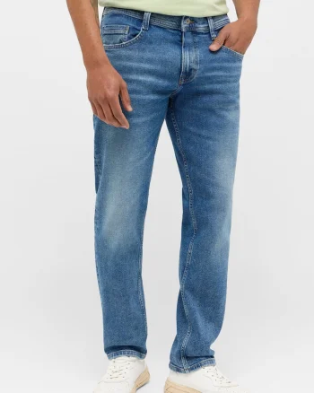 Blugi  Denver Straight pentru Barbati, Albastru