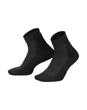 Sosete sport dama,  poliester, negru