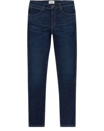 Blugi Barbati,  Larston, Skinny Fit, Talie Joasa, 5 Buzunare, Fermoar, Lungi, Bumbac, Albastru, Albastru
