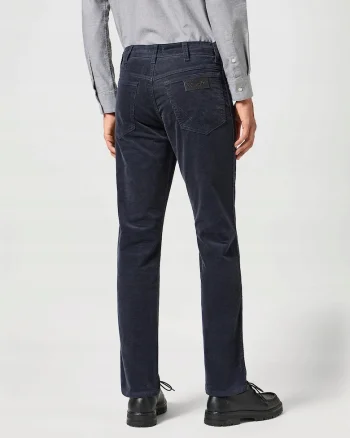 Blugi Barbati,  Texas Slim, Straight Fit, Talie Medie, 5 Buzunare, Fermoar, Lungi, Bumbac, Albastru, Albastru