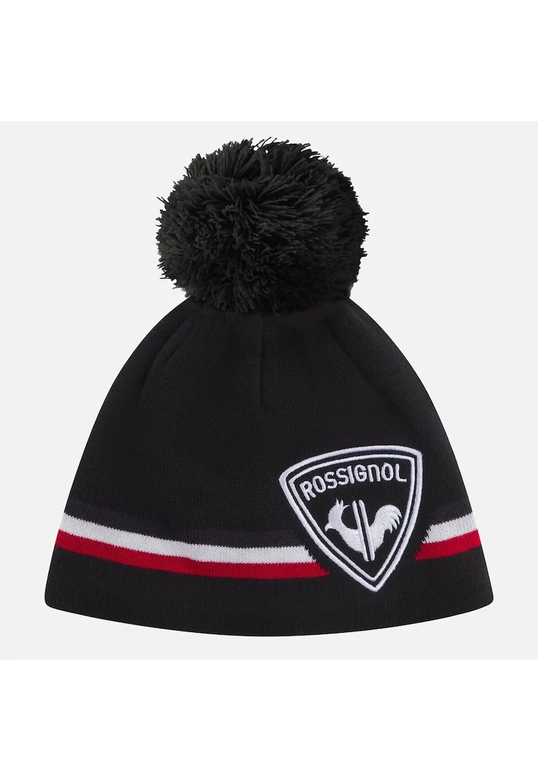 Caciula  Rooster Pompon, culoare negru, pentru barbati, marime universala