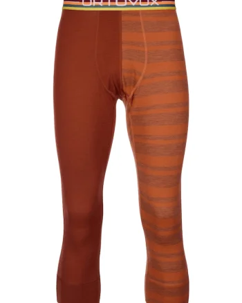 Pantaloni de corp barbati  Merino 3/4 185 Rock N Wool, Portocaliu