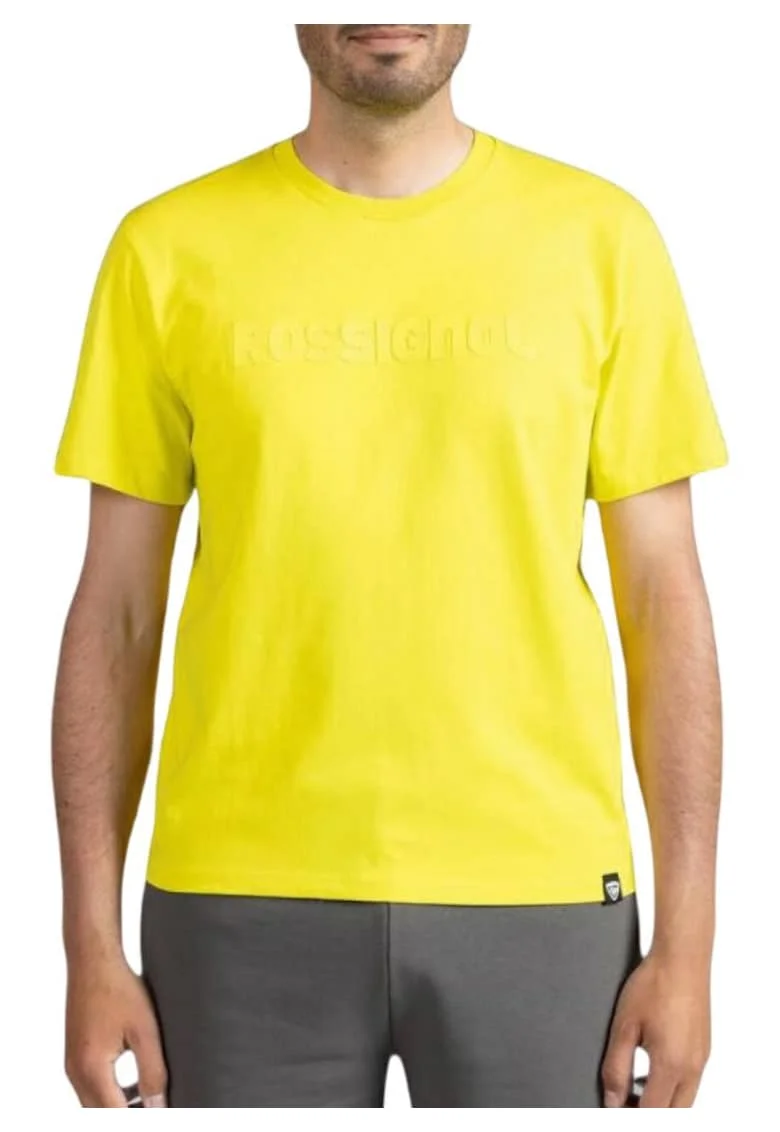 Tricou barbati  Prarion SS 2025, Galben