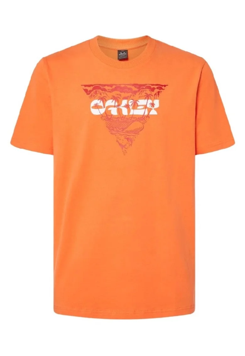 Tricou barbati  Tiki, Portocaliu