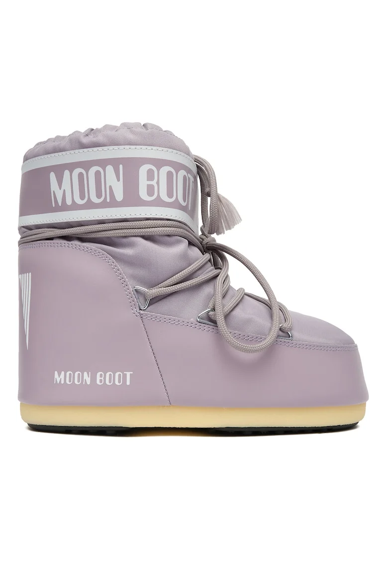 Ghete dama  Lilas, piele ecologica, Roz