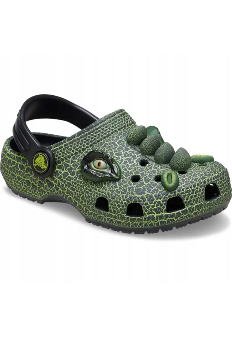 Saboti Copii Spuma Croslite, Classic Kids Im Scary Dino 211372 Clog, Verde, Verde